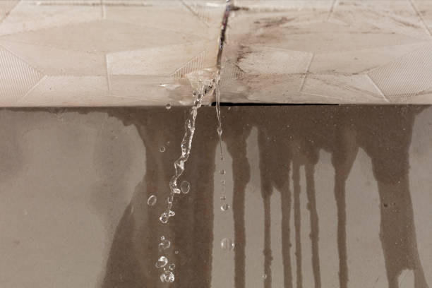 Professional Flood Damage Cleanup technician working in Pierpont, OH